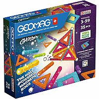 GEOMAG GLITTER PANELS 35 PC