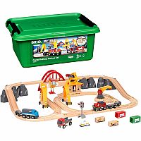 BRIO Cargo Railway Deluxe Set