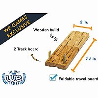 CRIBBAGE FOLDING TRAVEL