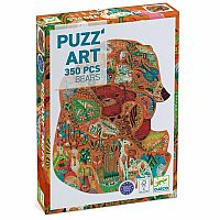 PUZZ'ART BEAR PUZZ'ART BEAR 350 PC PUZ