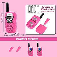RETEVIS WALKIE TALKIE SET PINK