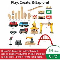 BRIO Cargo Railway Deluxe Set