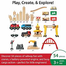 BRIO Cargo Railway Deluxe Set
