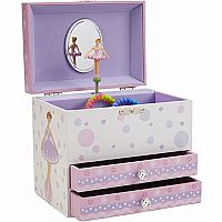 Ballerina Jewelry Box - 2 Drawers