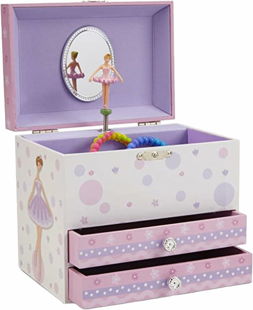 Ballerina Jewelry Box - 2 Drawers