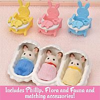 CC TRIPLETS CARE SET--CALICO CRITTERS