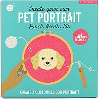 PUNCH NEEDLE KIT DOG