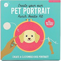 PUNCH NEEDLE KIT DOG