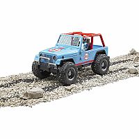 Bruder Jeep Cross Country Racer w/ Driver - Blue