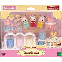 CC TRIPLETS CARE SET--CALICO CRITTERS