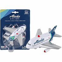 Alaska Airlines Pullback WLIGHT and Sound