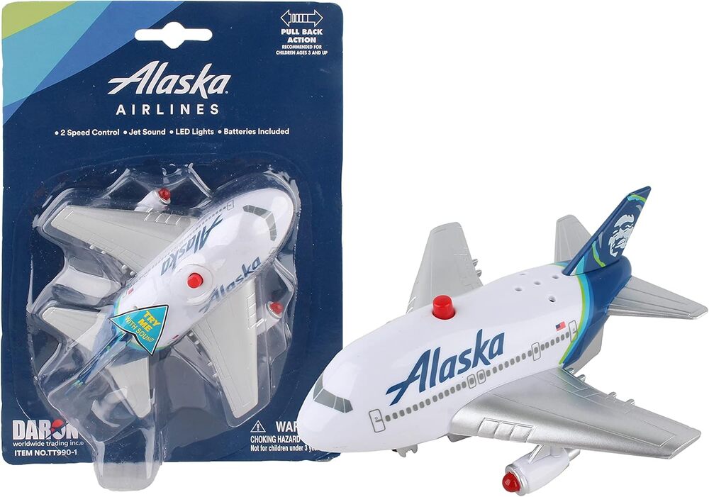 Alaska Airlines Pullback WLIGHT and Sound