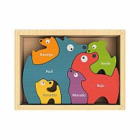 DOG FAMILY PUZZLE W CURRICULUM