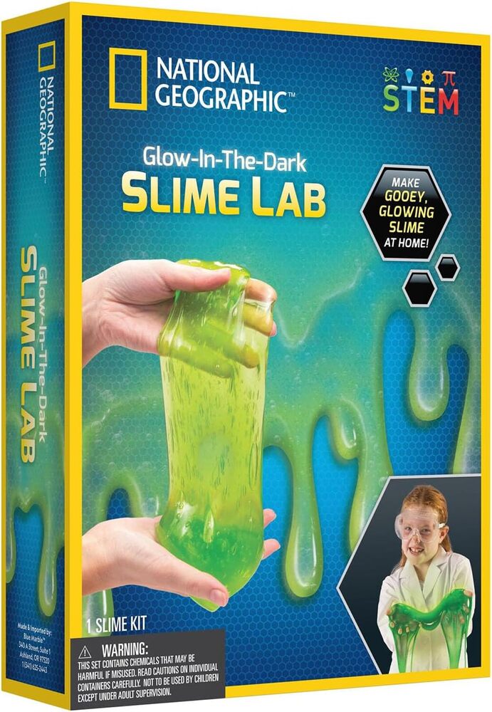 NAT GEO GLOW IN THE DARK SLIME