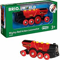 BRIO MIGHTY RED LOCOMOTIVE