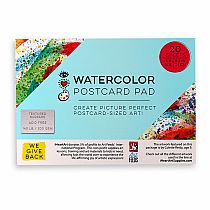 IHA WATERCOLOR POSTCARD PAD