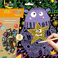 Scratch Art Jr  MONSTER