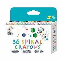 SPIRAL CRAYONS 36 COLORS