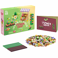 PLUS PLUS LEARN BUILD FLOWER SHOP