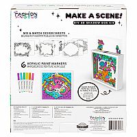 MAKE A SCENE AXOLOTL SHADOW BOX