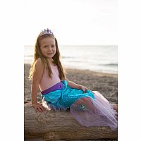 MERMAID GLIMMER SKIRT LILAC/BLUE 5/6
