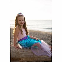 MERMAID GLIMMER SKIRT LILAC/BLUE 5/6