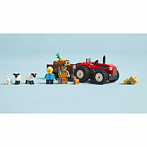 LEGO RED FARM TRACTOR TRAILER