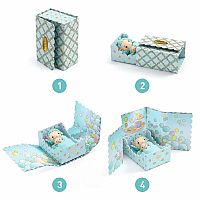 TINYL DOLLS TINYROOMS BLUE