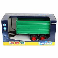 BRUDER TANDEM AXLE TIP TRAILER
