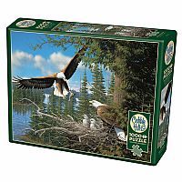 NESTING EAGLES 1000PC PUZ