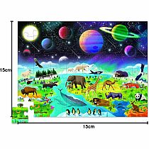EARTH/SPACE ABOVE AND BELOW 48 PC PUZ