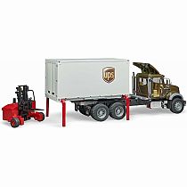 BRUDER UPS LOGISTICS TRUCK