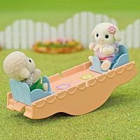 CC RAINBOW FUN NURSERY BUS--CALICO CRITTERS