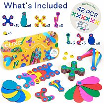 CLIXO RAINBOW PACK 42 PCS