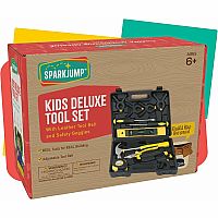 KIDS DLX TOOL SET/LEATHER BELT