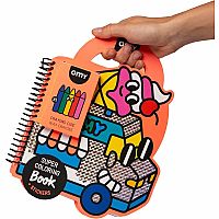 YUMMY SUPER COLORING/STKR BK
