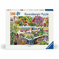 GLORIOUS GARDEN CNTR 500 PC PUZ