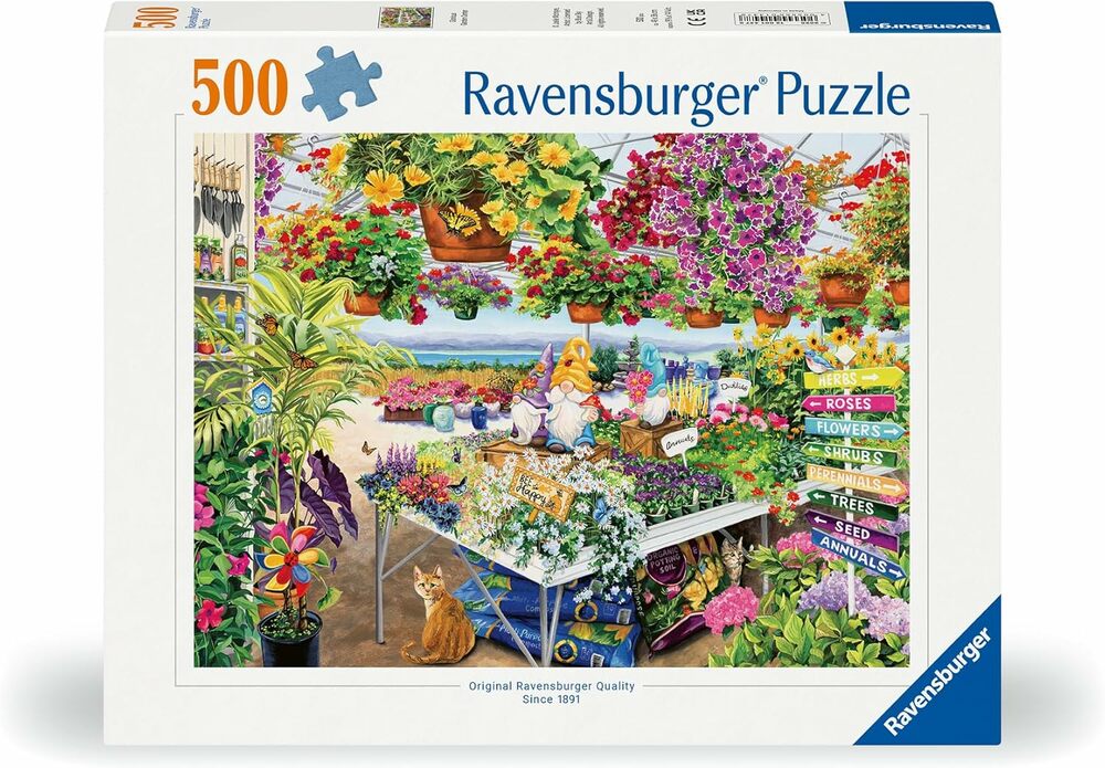 GLORIOUS GARDEN CNTR 500 PC PUZ