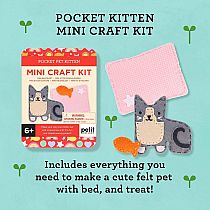 PETIT COLLAGE POCKET PET KITTY