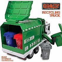 CRAZY GARBAGE RECYCLING TRUCK