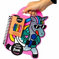 UNICORN SUPER COLORING /STKR B
