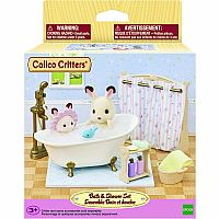 CC BATH SHOWER SET--CALICO CRITTERS