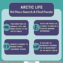 Arctic Life Search & Find Puzzle