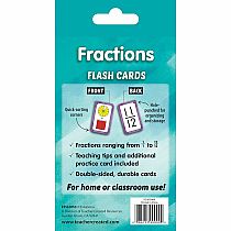 FRACTIONS FLASH CARDS TCR