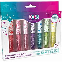 7 DAYS GLITTER LIP GLOSS