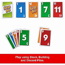 SKIP-BO Card Game