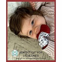 HOLIDAY PK MUNCH MITT/CUBE RED