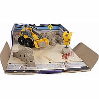 KINETIC SAND DIG DEMOLOLITION TRUCKS