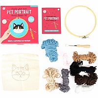 PUNCH NEEDLE KIT CAT