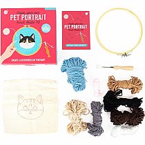 PUNCH NEEDLE KIT CAT